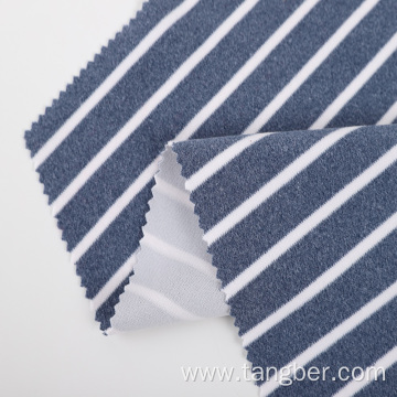 colored striped polyester micro velvet fleece blanket fabric